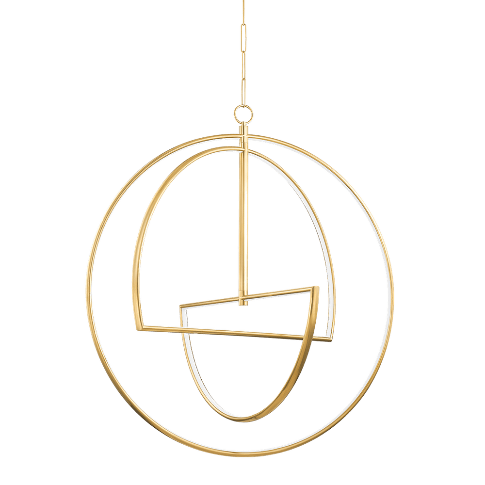 Welland Chandelier - Brass Hudson Valley Lighting 1