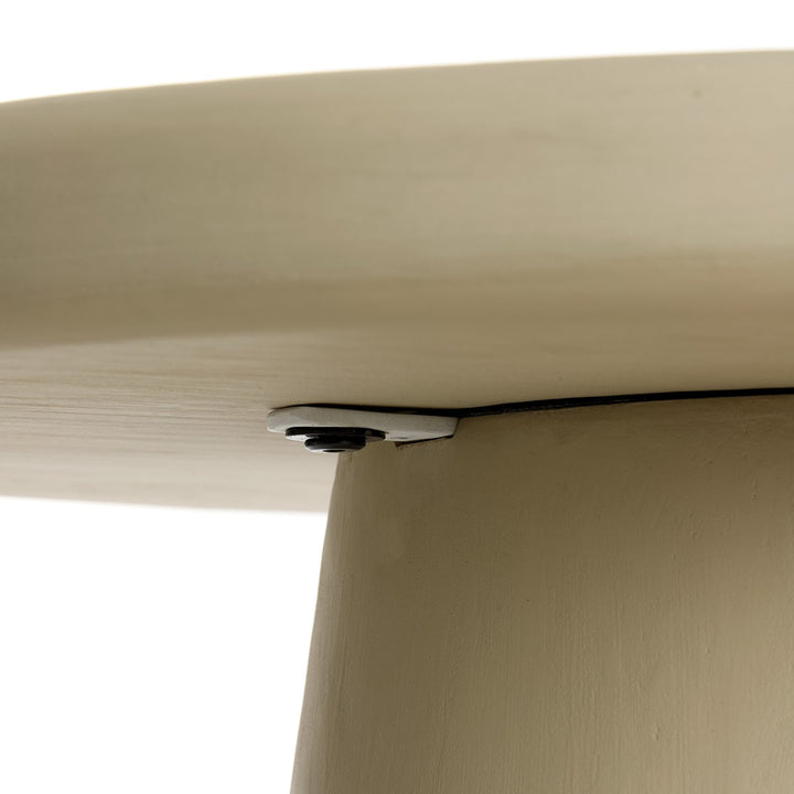 Kulona Round Coffee Table - Beige Light & Living 3