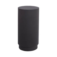 Light & Living Alarios Matt Black Pillar - 30x60cm