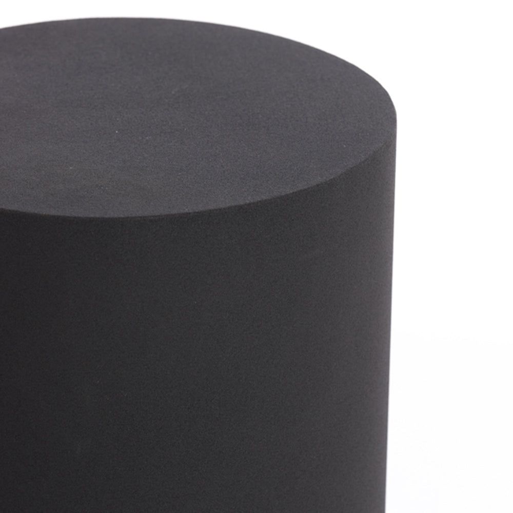 Light & Living Alarios Matt Black Pillar - 30x60cm