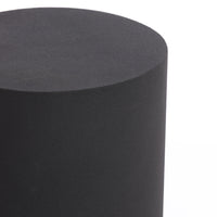 Light & Living Alarios Matt Black Pillar - 30x60cm