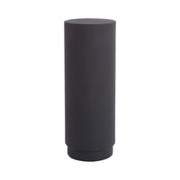 Light & Living Alarios Matt Black Pillar - 30x80cm