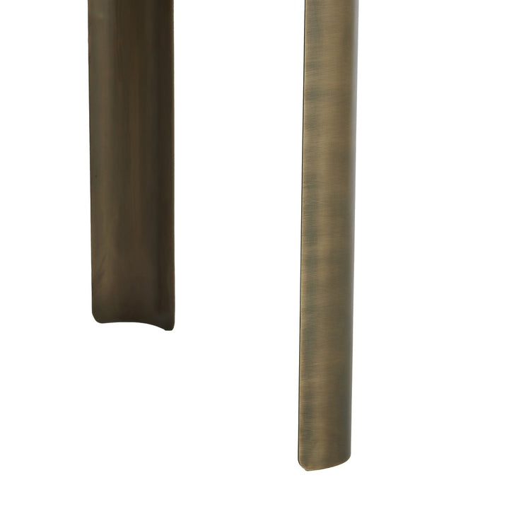 Oxe Set of 2 Side Tables - Antique Bronze Light & Living 3