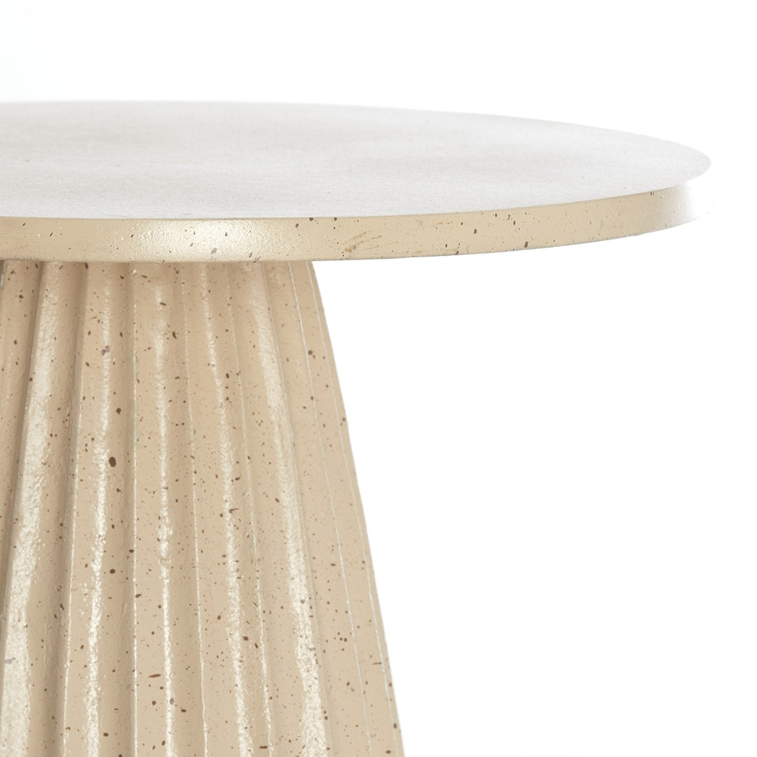 Veglia Tall Side Table - Sand Light & Living 4