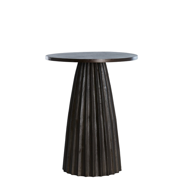 Veglia Side Table - Dark Brown Light & Living 1