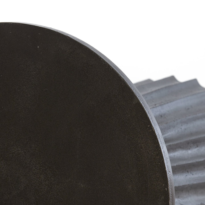 Veglia Side Table - Dark Brown Light & Living 4