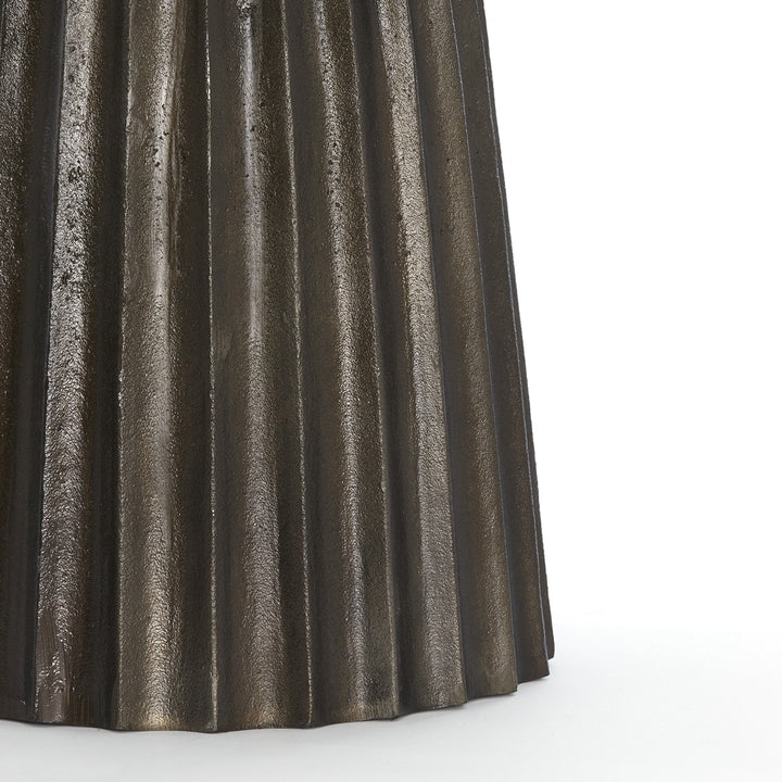 Veglia Side Table - Dark Brown Light & Living 6