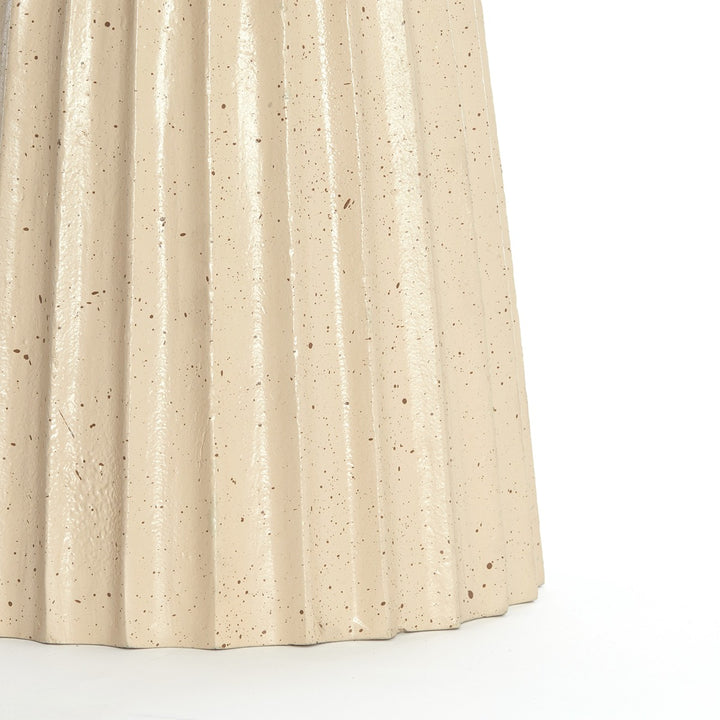 Veglia Tall Side Table - Sand Light & Living 12