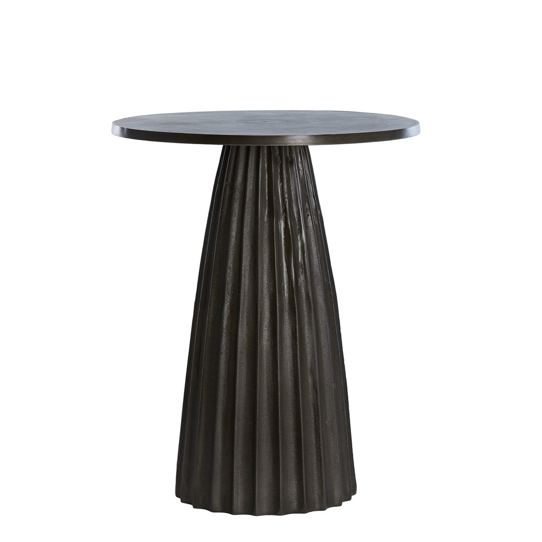 Veglia Side Table - Dark Brown Light & Living 7
