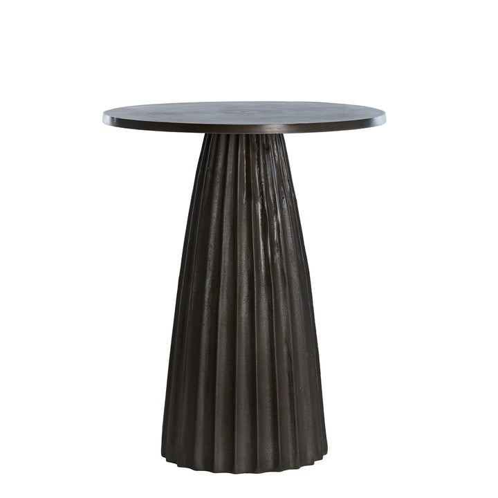 Veglia Side Table - Dark Brown Light & Living 7