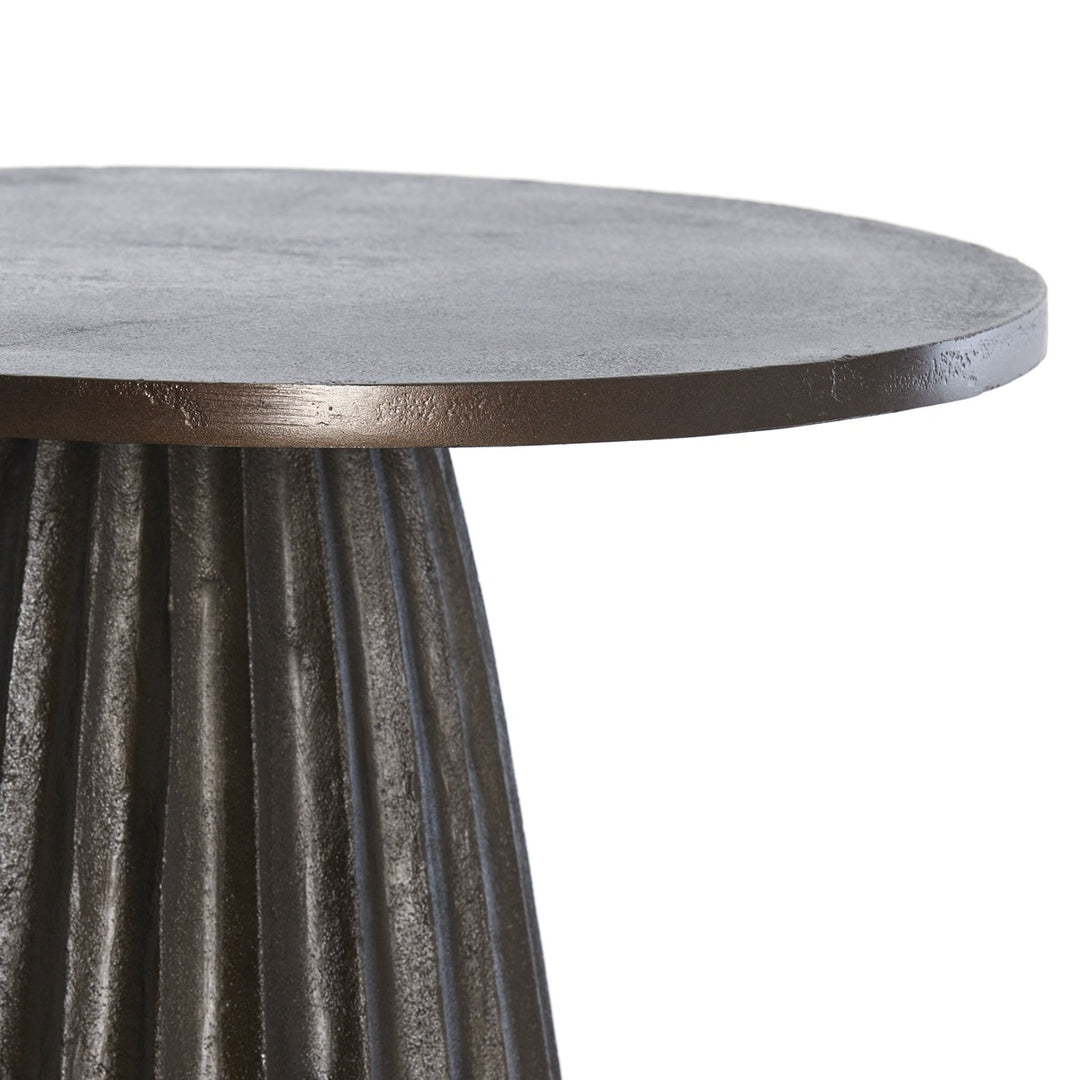 Veglia Side Table - Dark Brown Light & Living 9