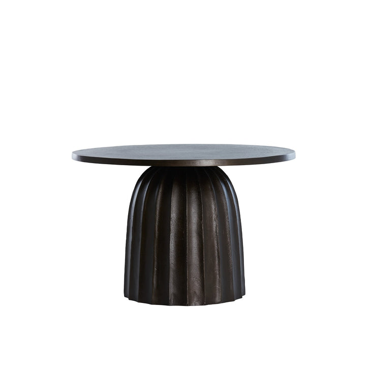 Veglia Side Table - Dark Brown Light & Living 13