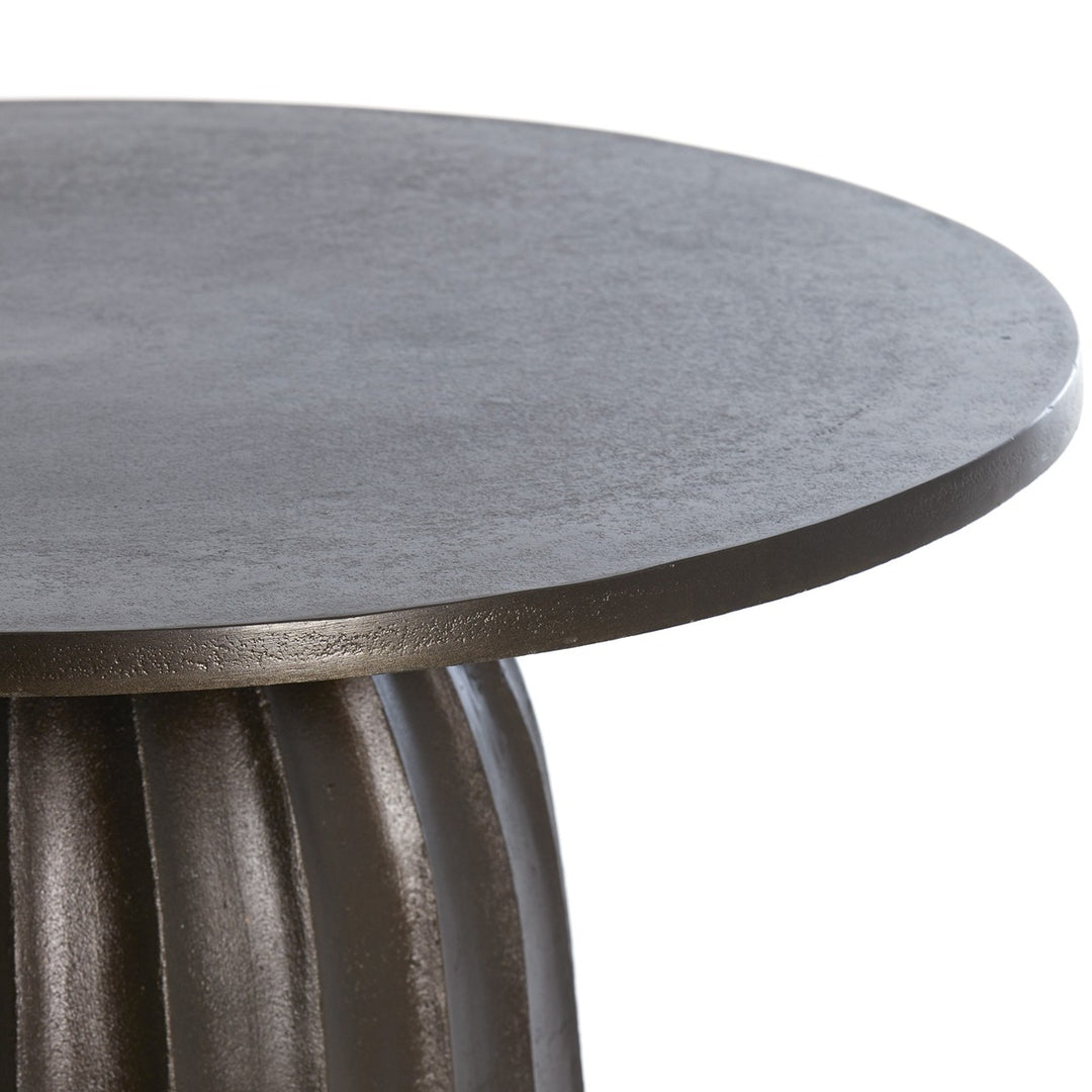 Veglia Side Table - Dark Brown Light & Living 15