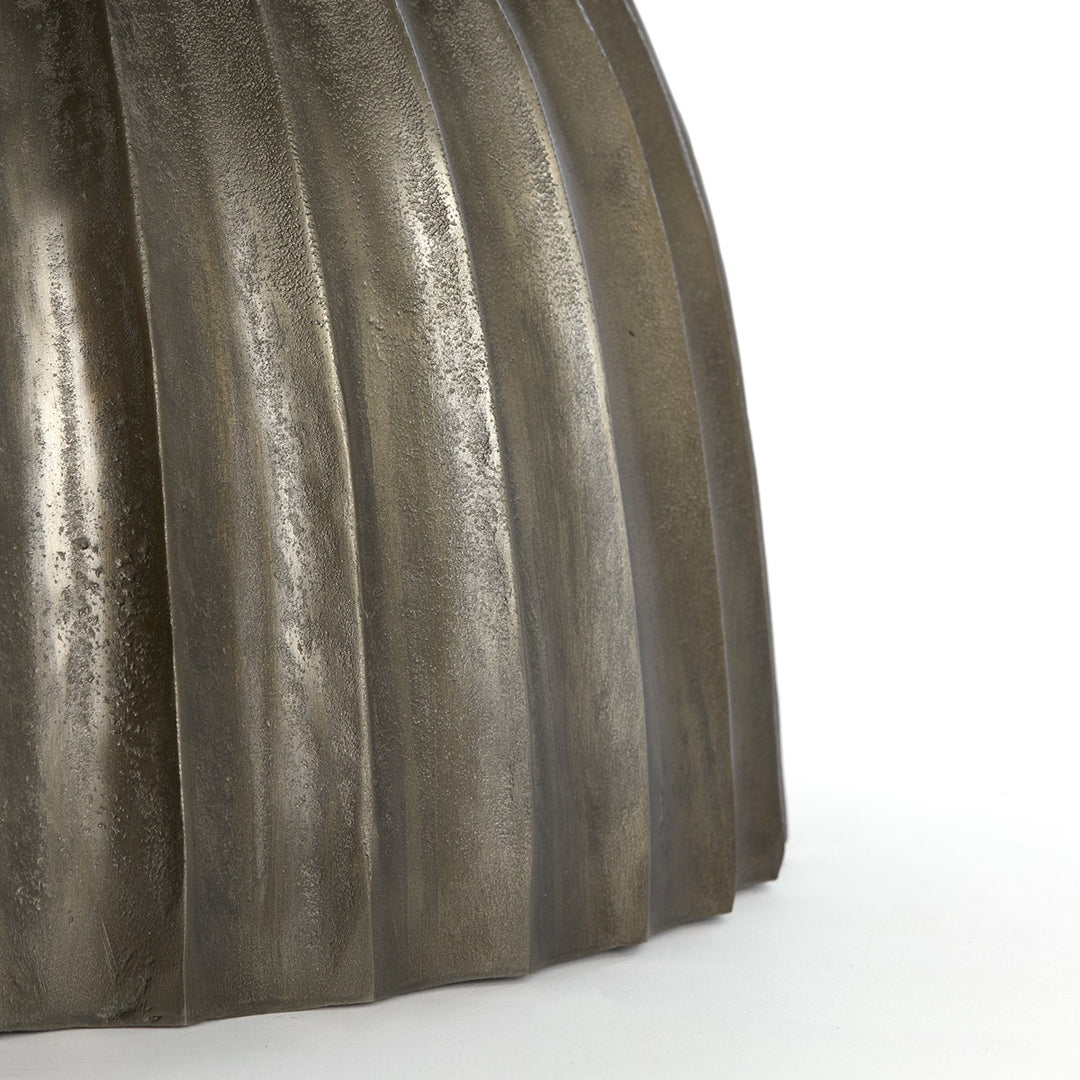 Veglia Side Table - Dark Brown Light & Living 22