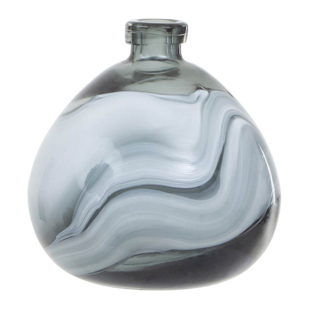 Halla Small Bottle Vase - Grey Premier 10