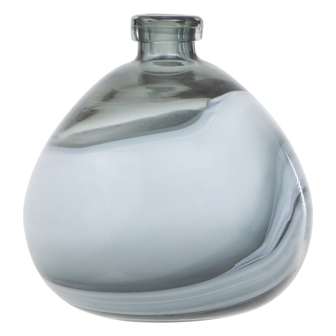 Halla Small Bottle Vase - Grey Premier 1