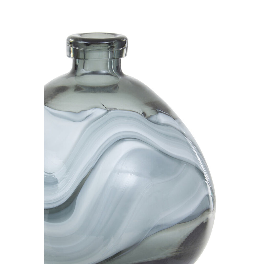 Halla Small Bottle Vase - Grey Premier 6