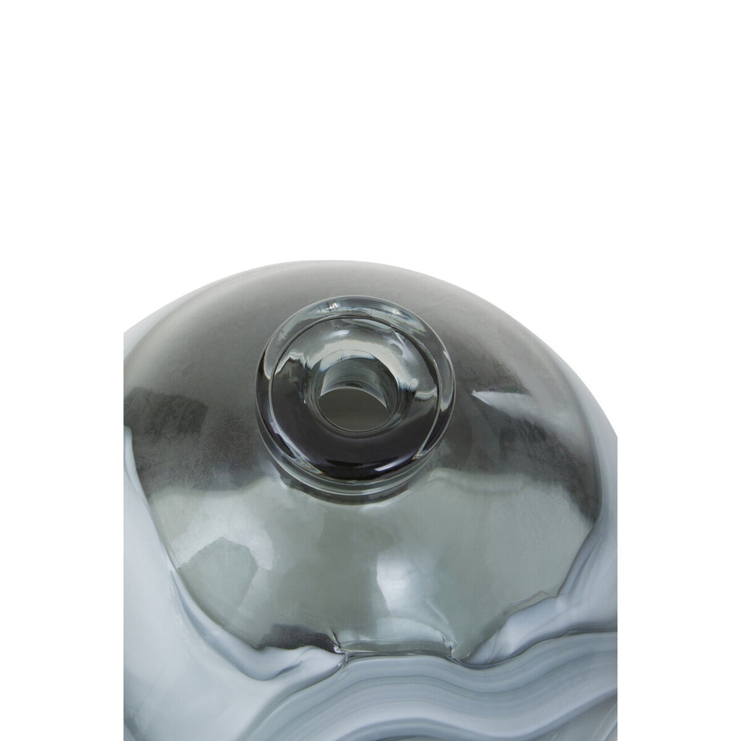 Halla Small Bottle Vase - Grey Premier 9