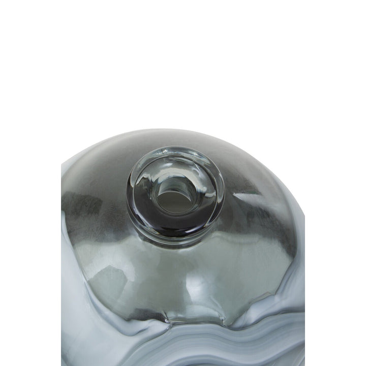 Halla Small Bottle Vase - Grey Premier 9