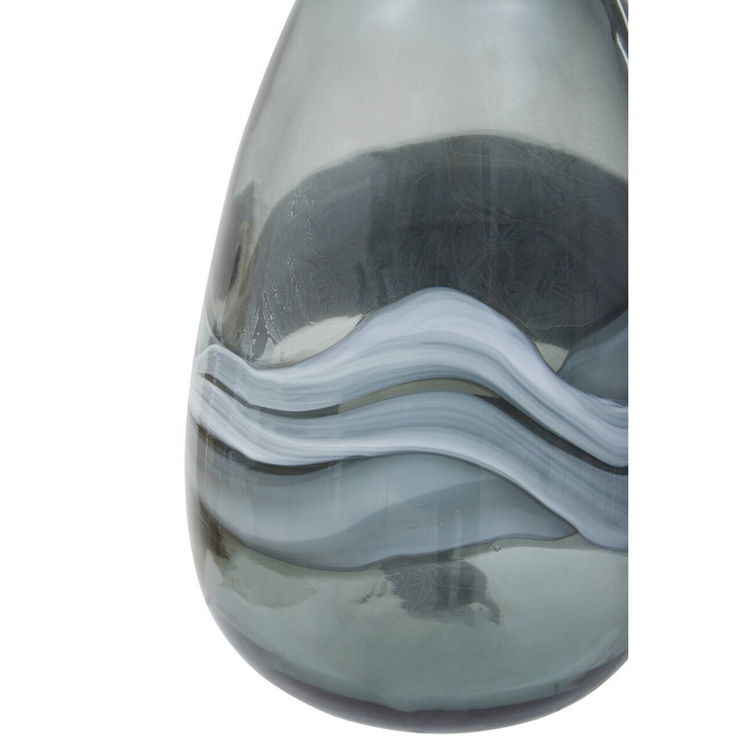 Halla Medium Bottle Vase - Grey Premier 10