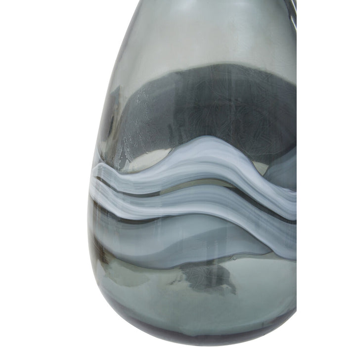 Halla Medium Bottle Vase - Grey Premier 10