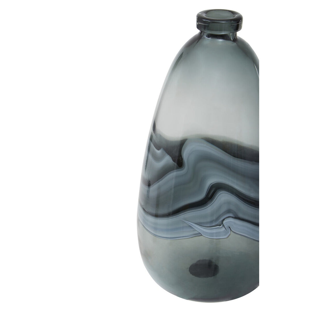 Halla Large Bottle Vase - Grey Premier 6