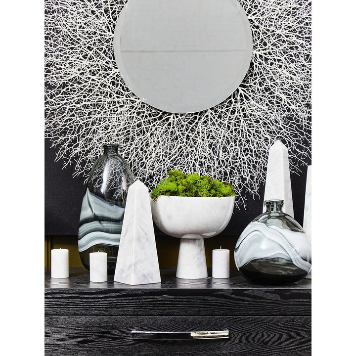 Halla Large Bottle Vase - Grey Premier 2