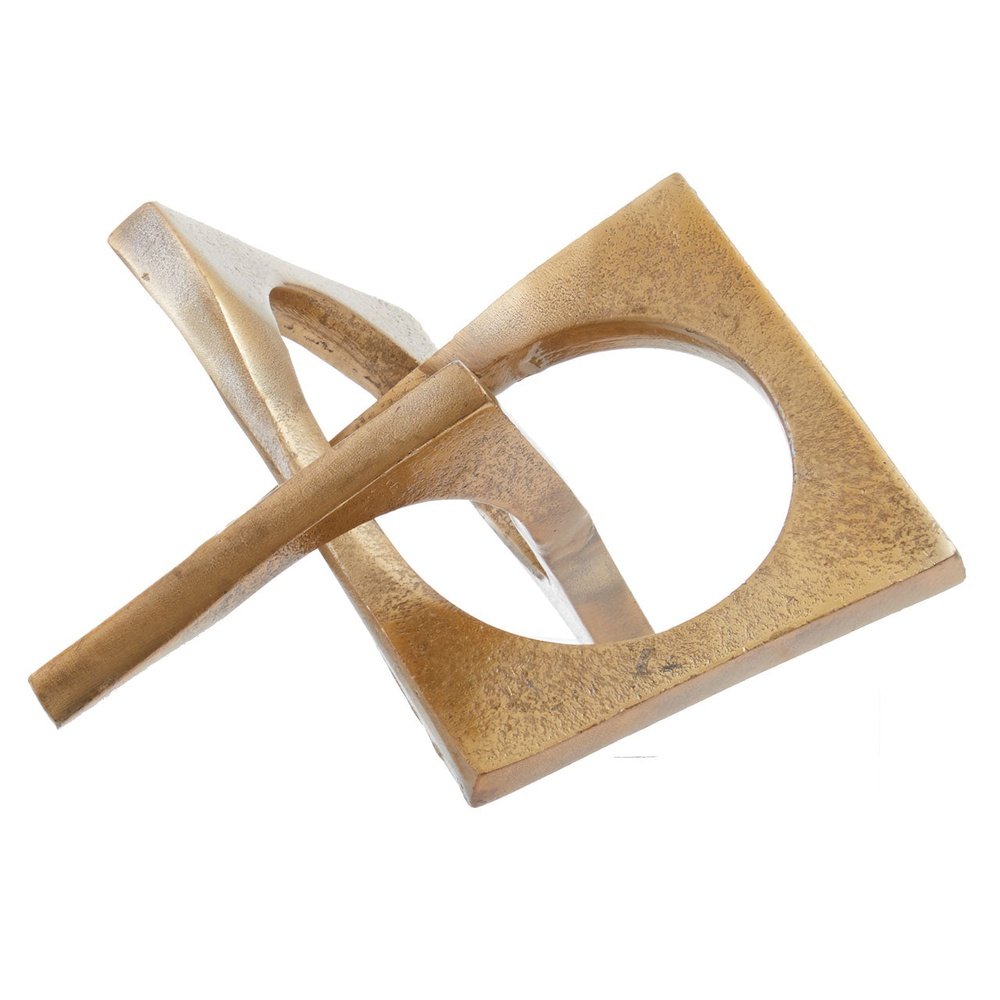 Olivia's Pluto Aluminium Sculpture in Gold | Outlet