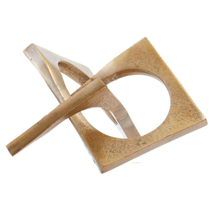 Olivia's Pluto Aluminium Sculpture in Gold | Outlet