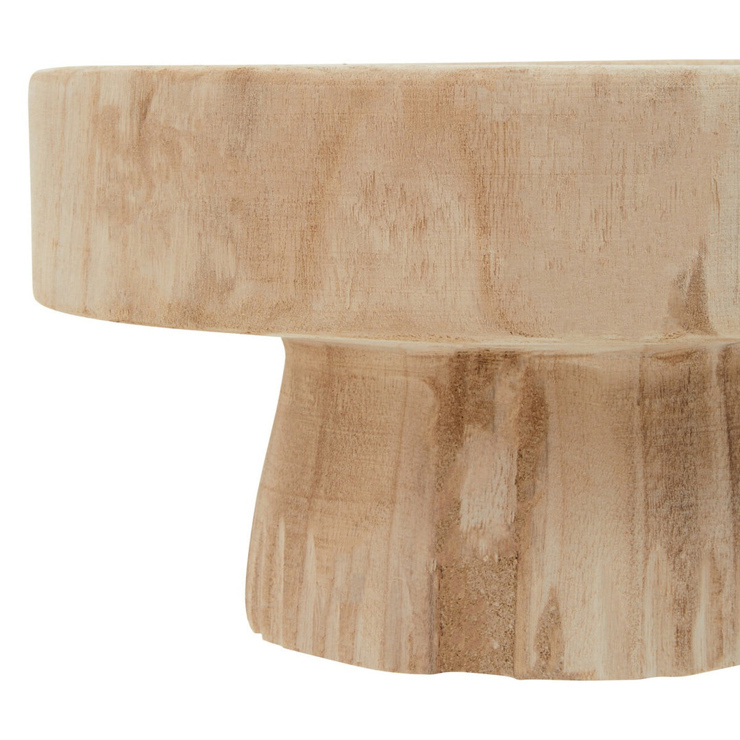 Arlo Engraved Round Bowl - Natural Premier 5