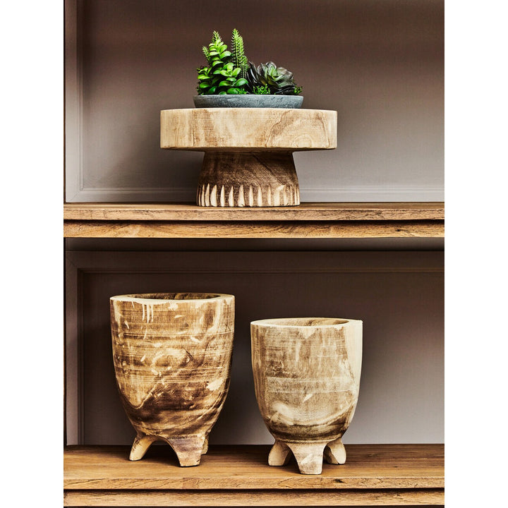 Arlo Engraved Round Bowl - Natural Premier 2