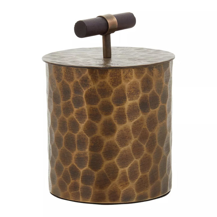 Akola Large Trinket Box -  Antique Gold