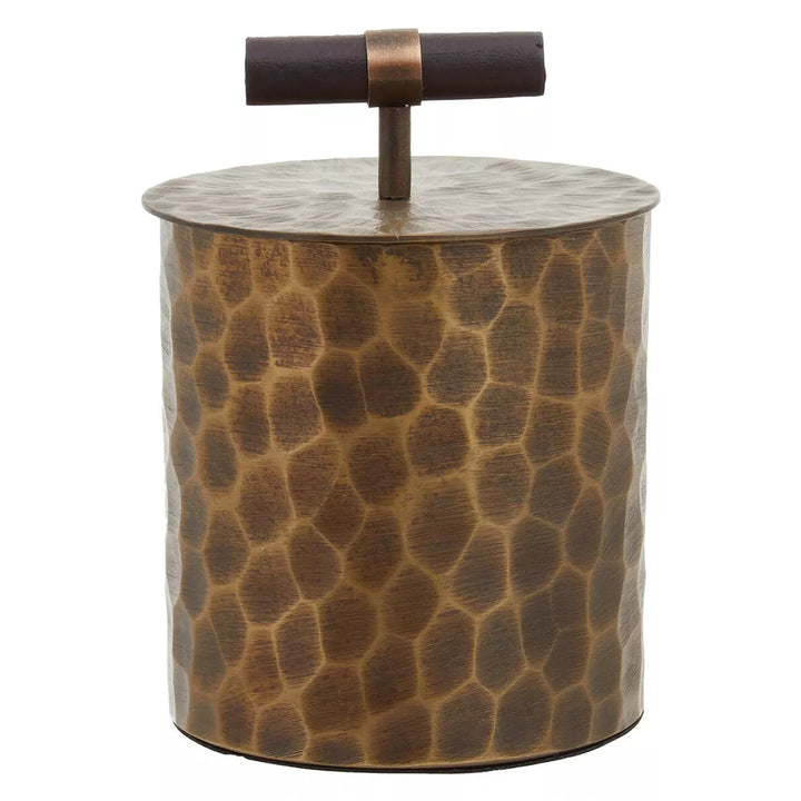Akola Large Trinket Box -  Antique Gold