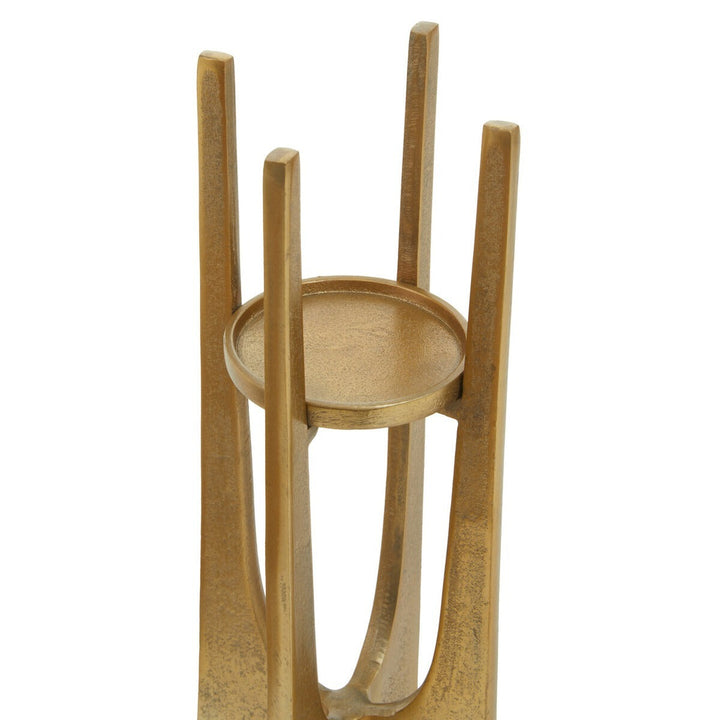 Dante Small Candle Holder - Gold Finish Premier 3