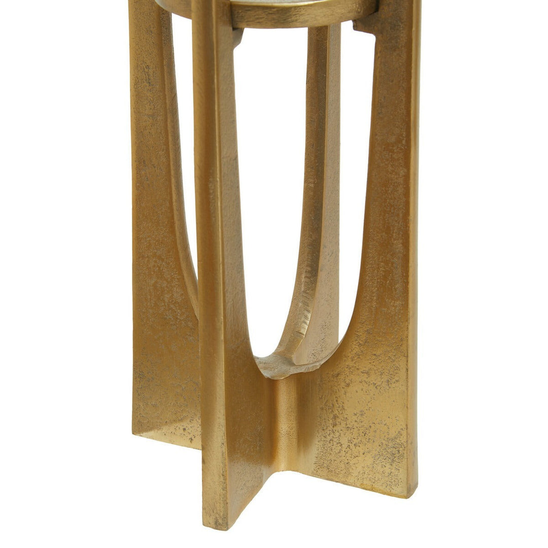 Dante Small Candle Holder - Gold Finish Premier 4