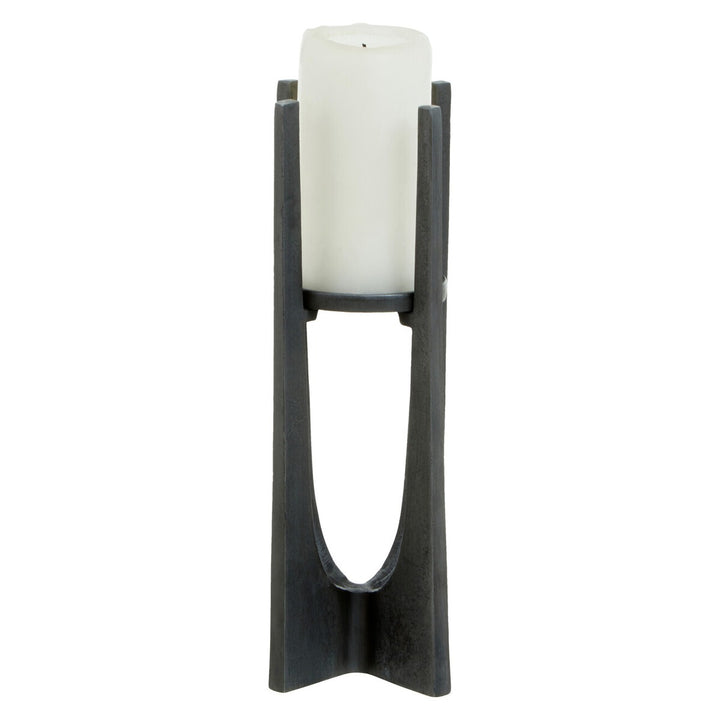 Dante Small Candle Holder - Grey Finish Premier 1