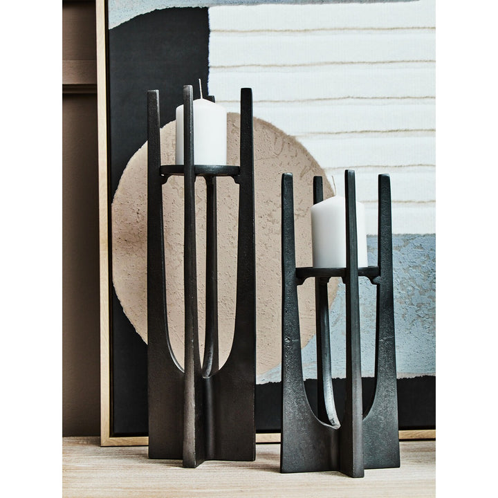 Dante Small Candle Holder - Grey Finish Premier 2