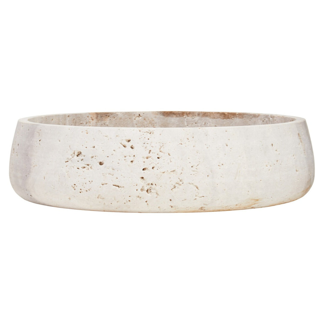 Tibor Bowl - Travertine Premier 3