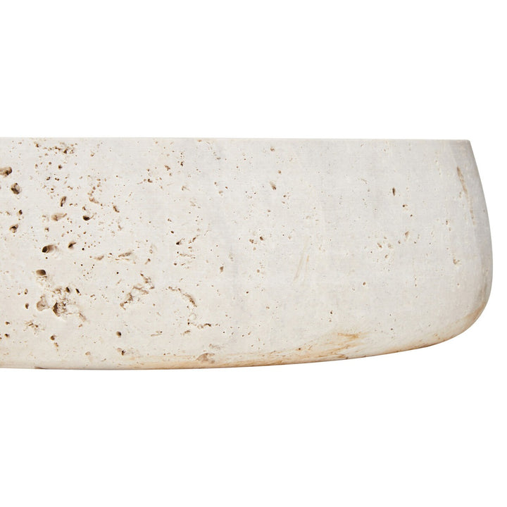 Tibor Bowl - Travertine Premier 4