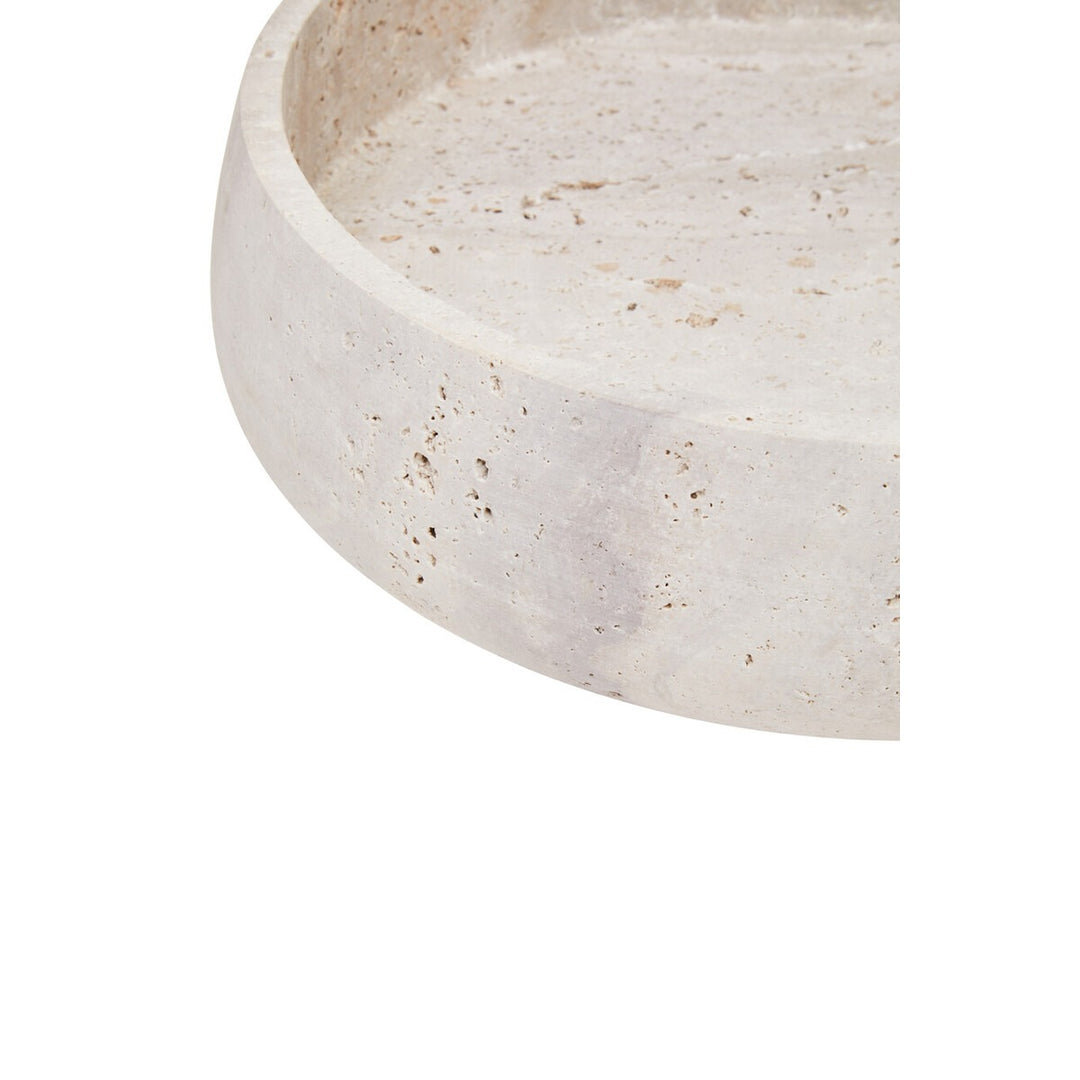 Tibor Bowl - Travertine Premier 5