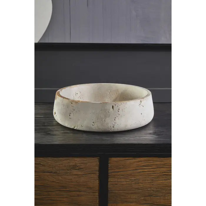 Tibor Bowl - Travertine Premier 2