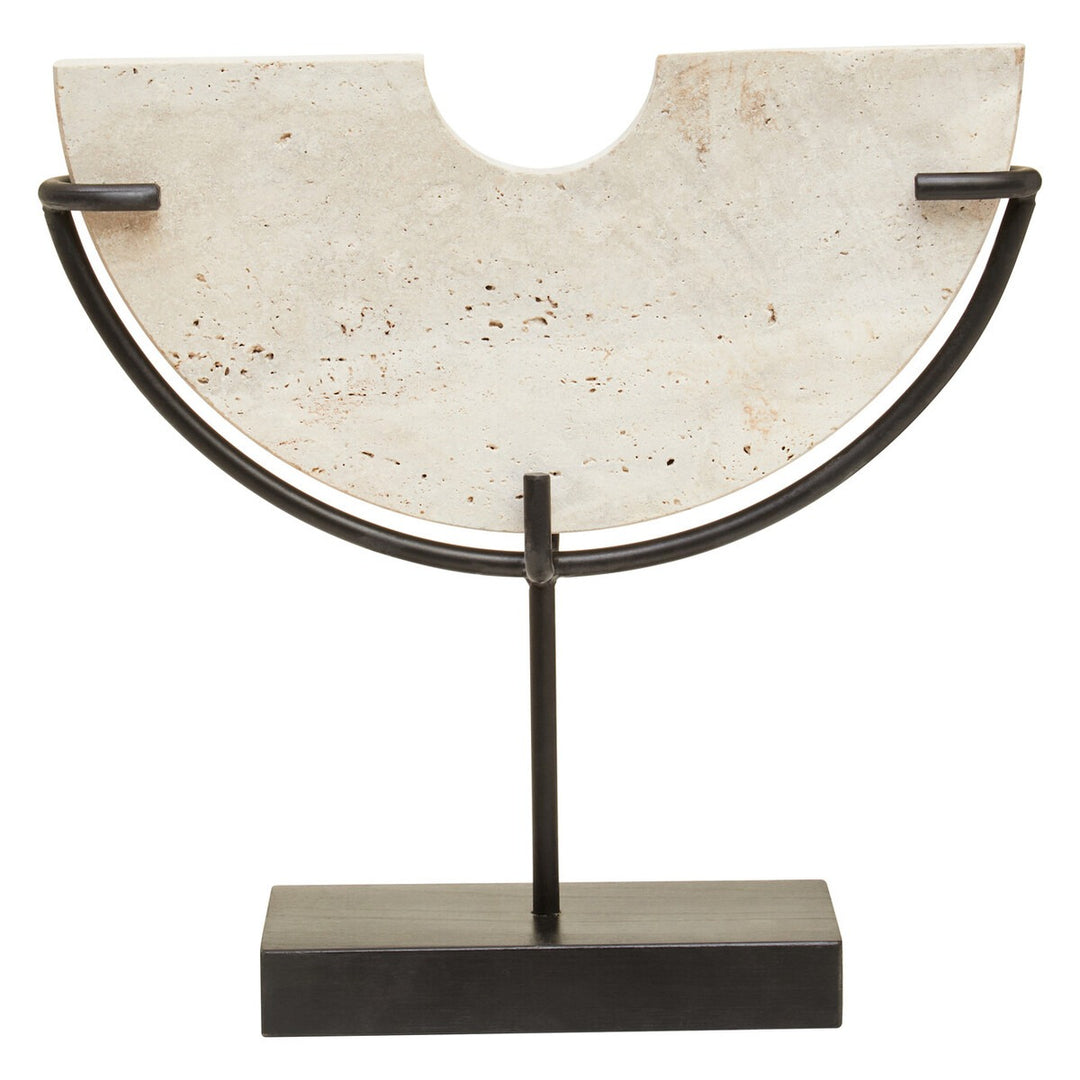 Tibor Small Sculpture - Travertine Premier 1