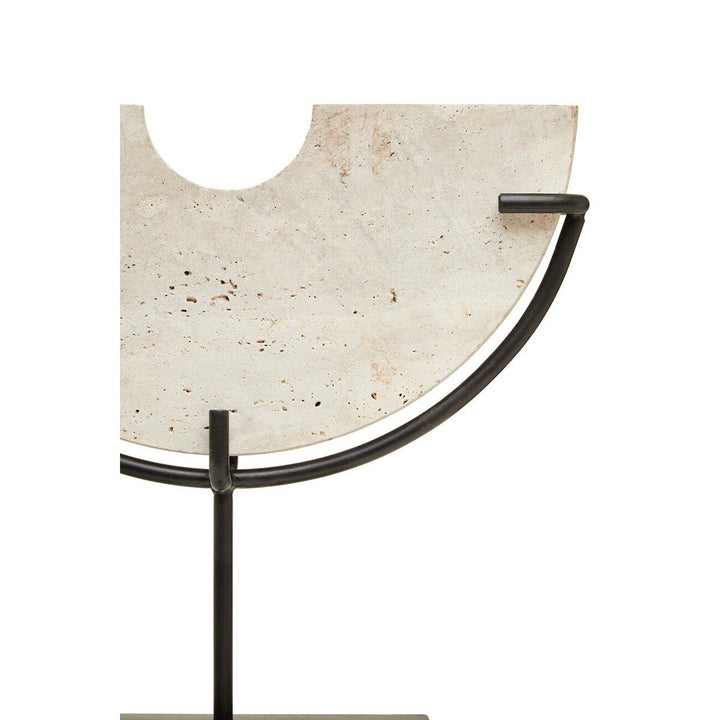 Tibor Small Sculpture - Travertine Premier 6