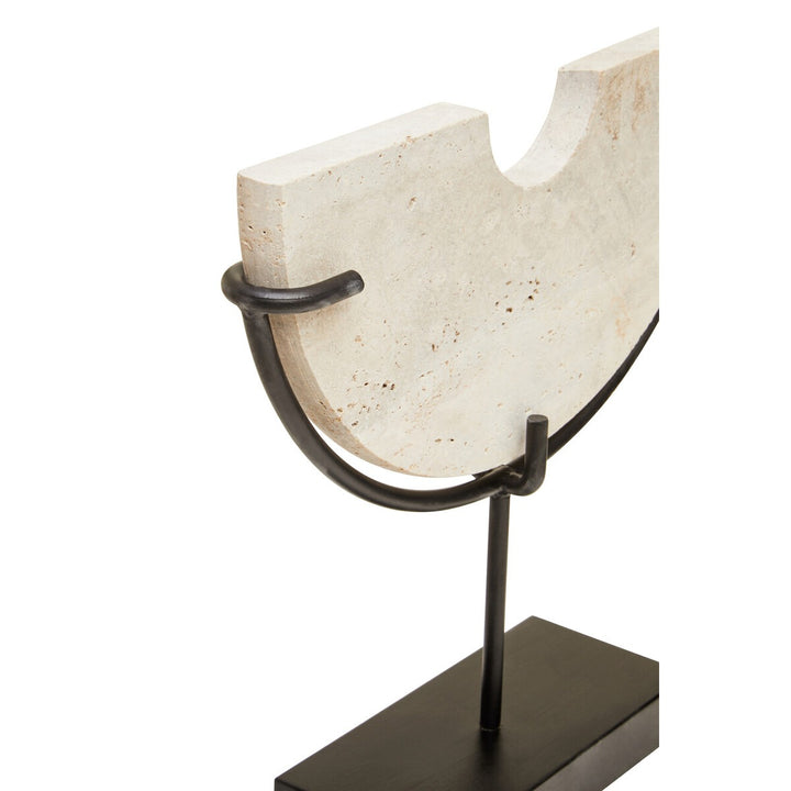 Tibor Small Sculpture - Travertine Premier 7