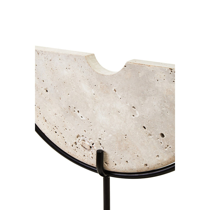 Tibor Small Sculpture - Travertine Premier 8