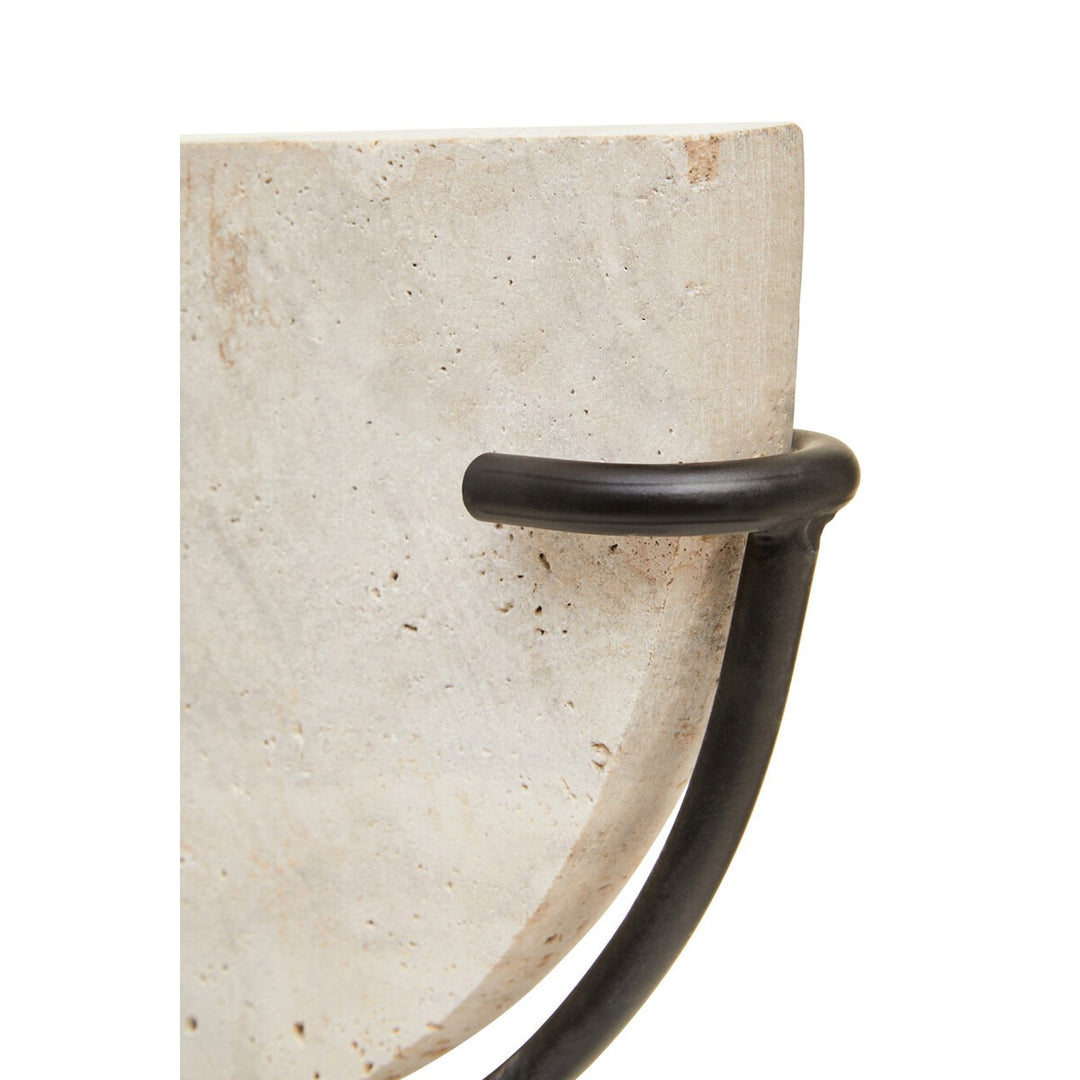 Tibor Small Sculpture - Travertine Premier 12