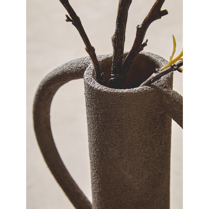 Deriva Small Textured Vase - Grey Premier 4