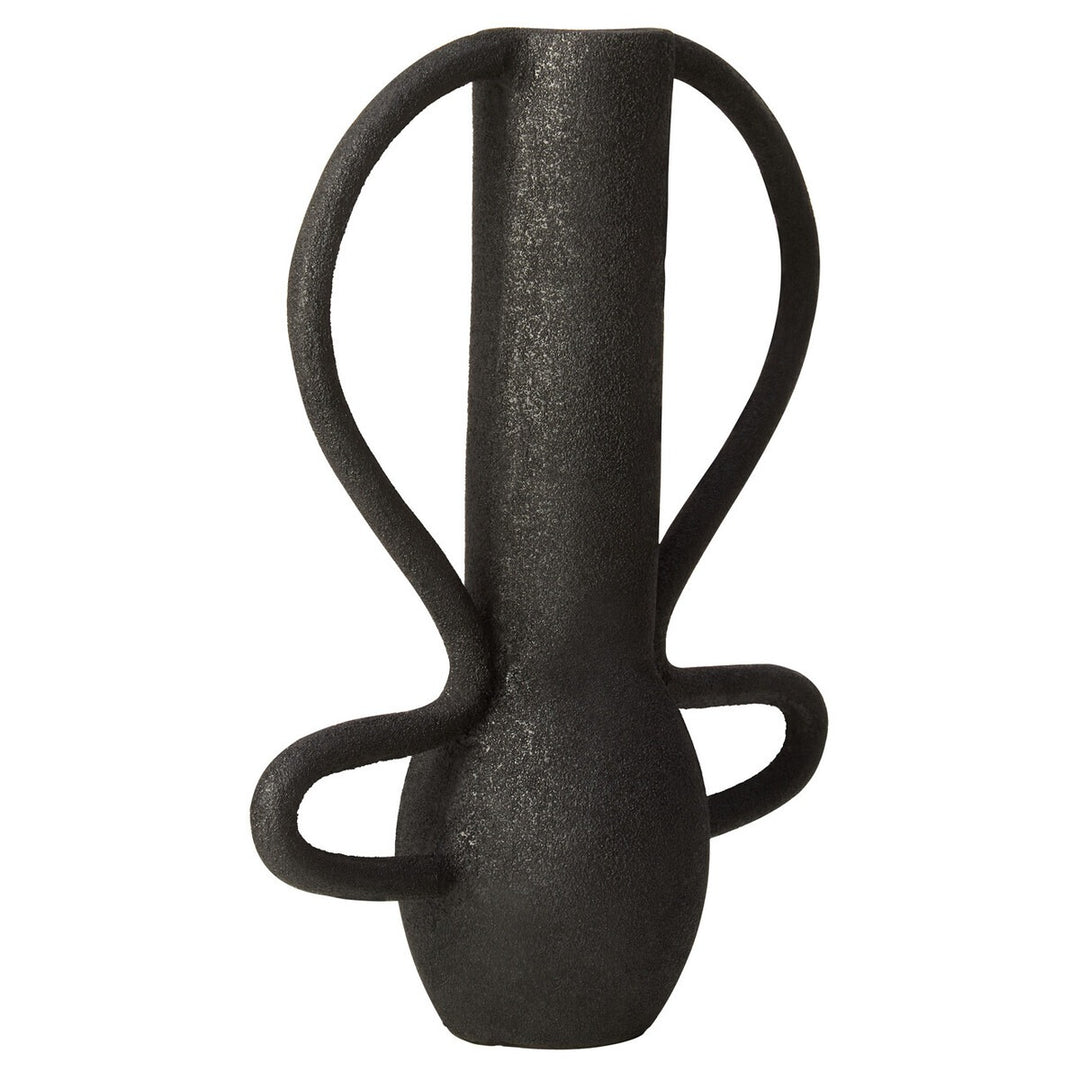 Deriva Large Textured Vase - Black Premier 6