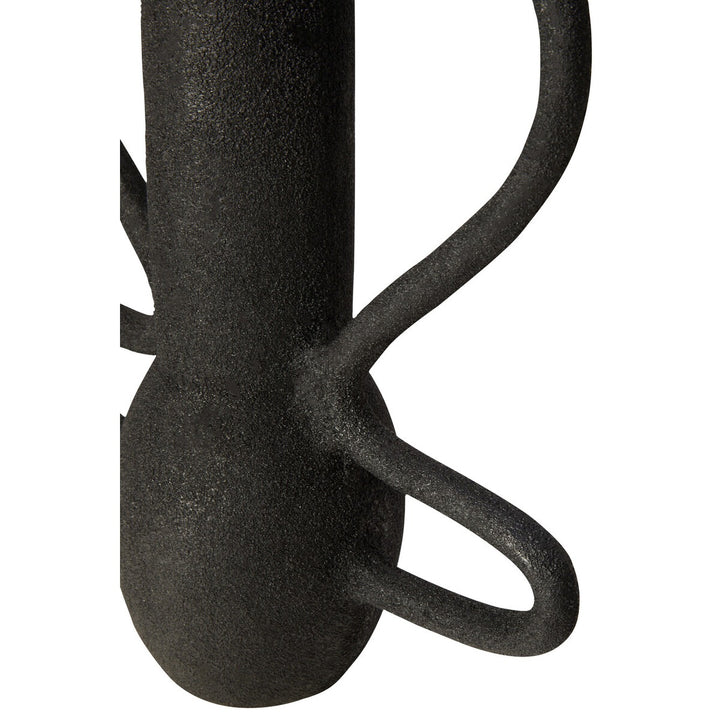 Deriva Large Textured Vase - Black Premier 8