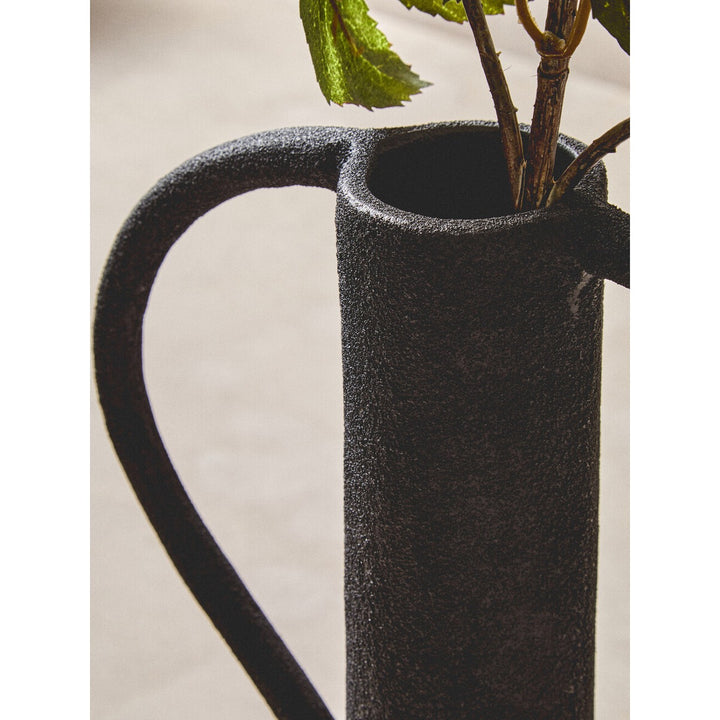 Deriva Large Textured Vase - Black Premier 5